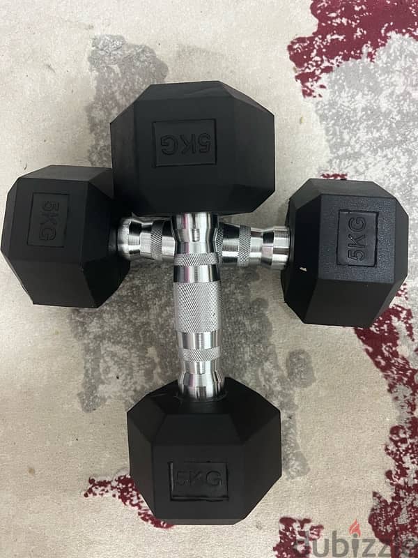 hex dumbbell new best quality and price free delivery 16