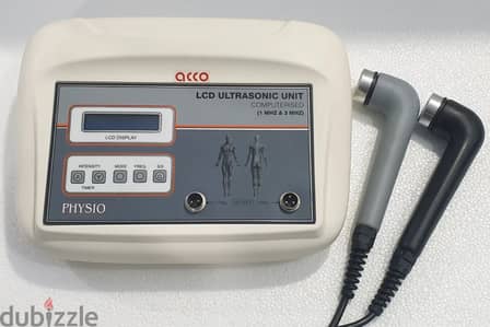 Ultrasound Therapy Machine 1& 3 Mhz, LCD Display -