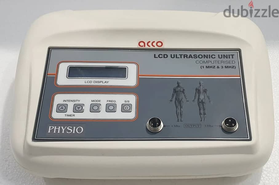 Ultrasound Therapy Machine 1& 3 Mhz, LCD Display - 1