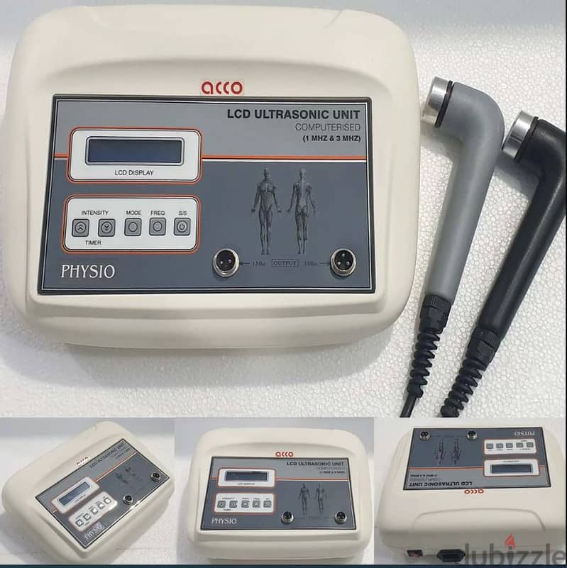 Ultrasound Therapy Machine 1& 3 Mhz, LCD Display - 3