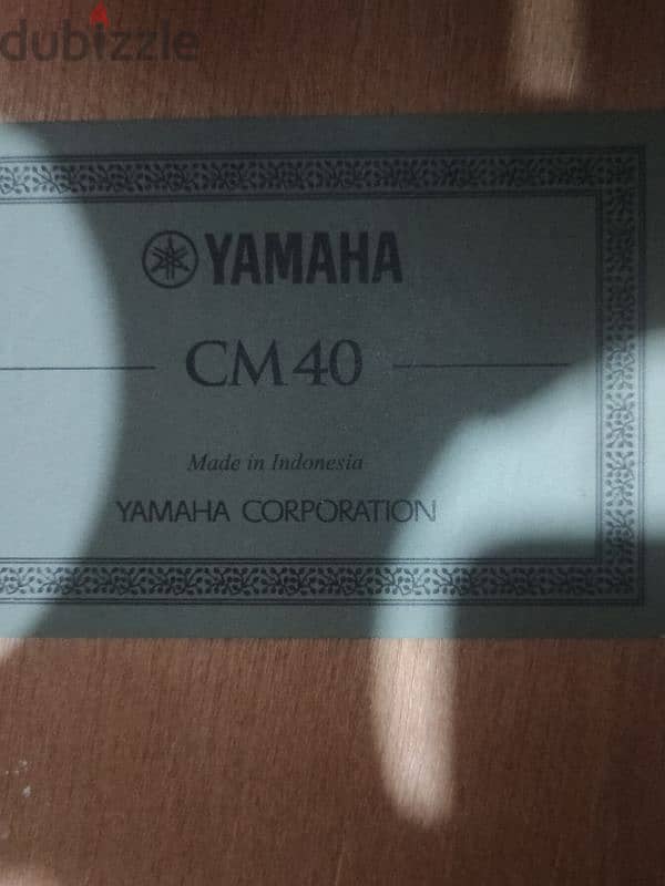 Yamaha Guitar CM40 cheap price 1