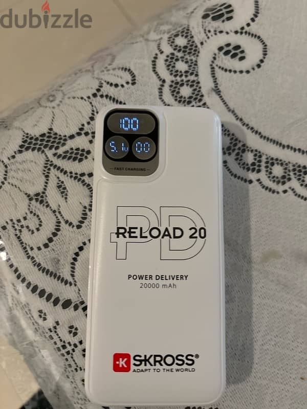 SKROSS Reload 20 Power Bank – 20,000mAh – Fast Charging 1