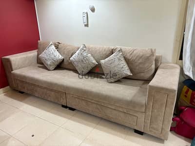 Customised 4 seater sofa