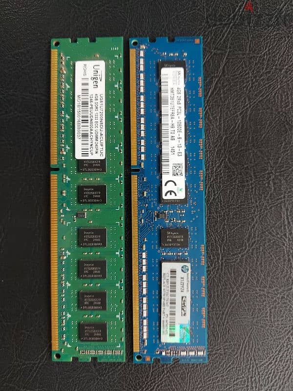 RAM DDR3, DDR2 1