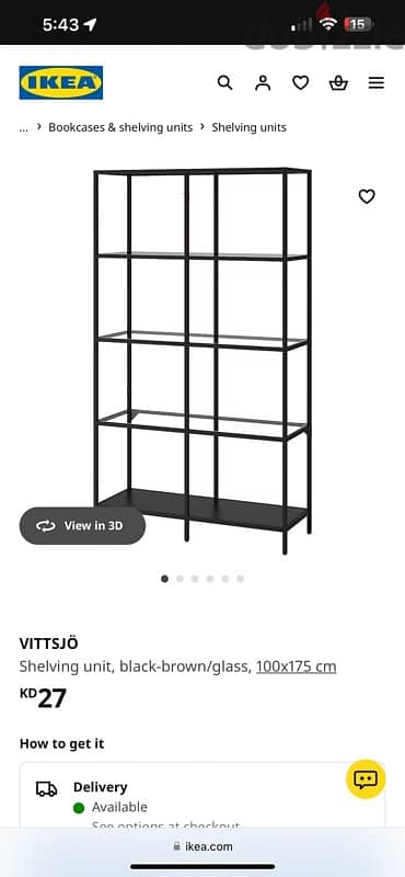 Shelving unit 2