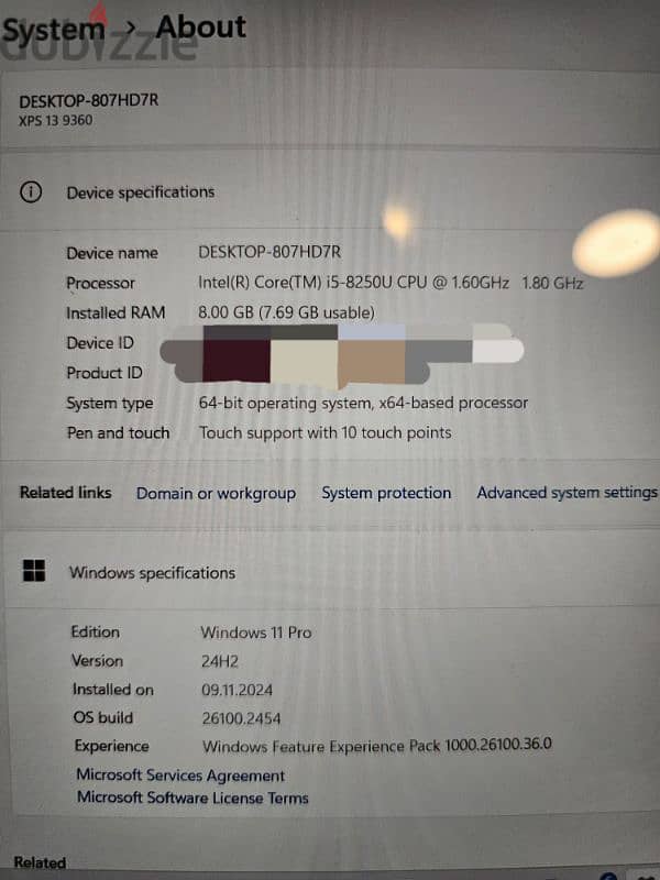 Laptop Dell XPS 3960 1