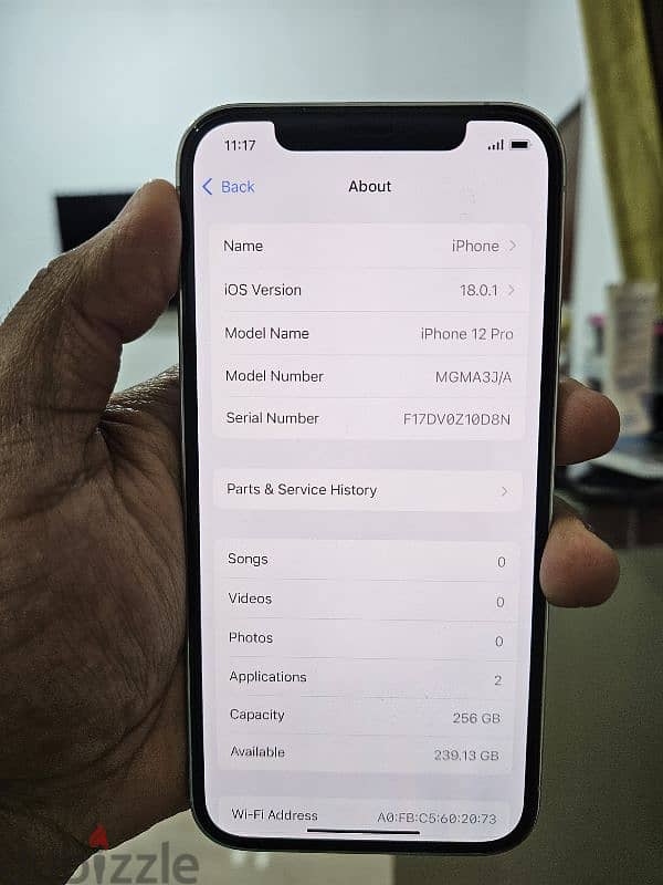 iphone 12 pro 256 gb neat and clean 4