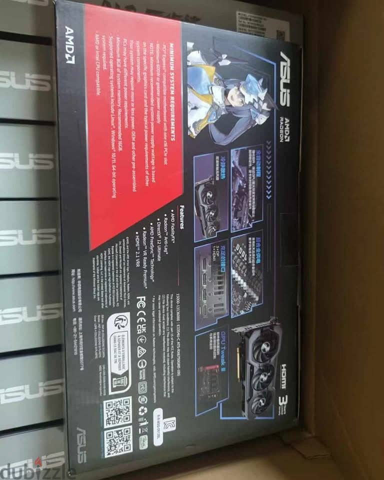 BRAND NEW ! ASUS ATS RX6750 GRE 10GB GDDR5X Graphics card 1