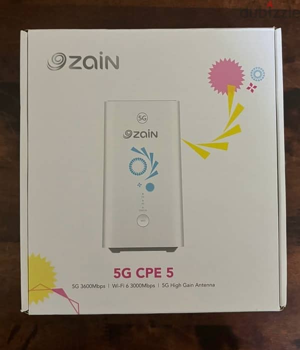 Zain Wifi 5G Router 0