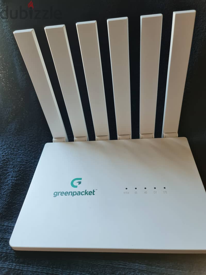 5G Green Packet UNLOCED Home Router Supports All Network Sim Cards, 4