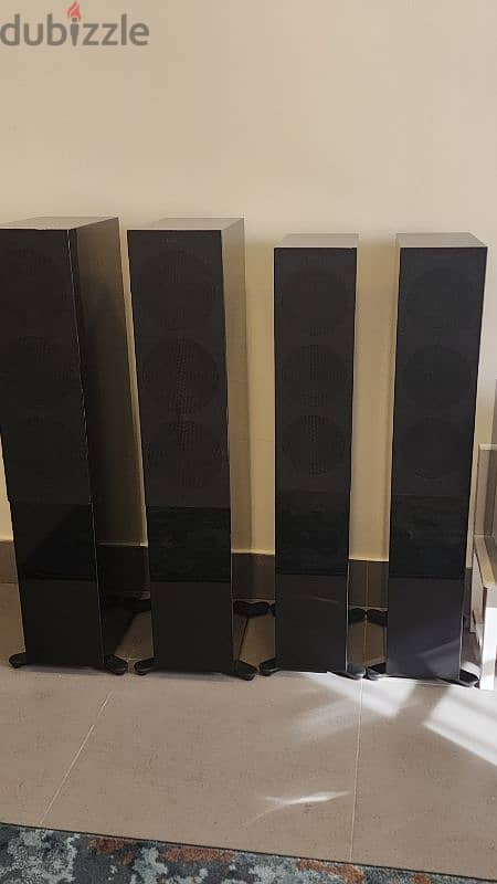 KEF R5 IN PIANO BLACK 3