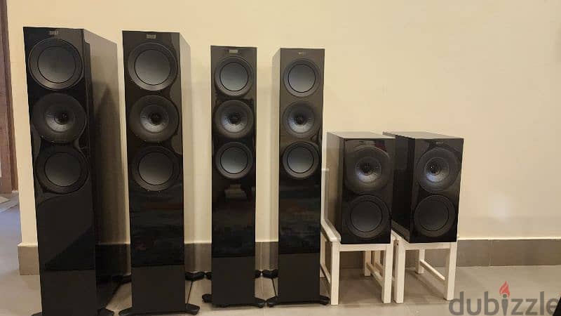 KEF R5 IN PIANO BLACK 4