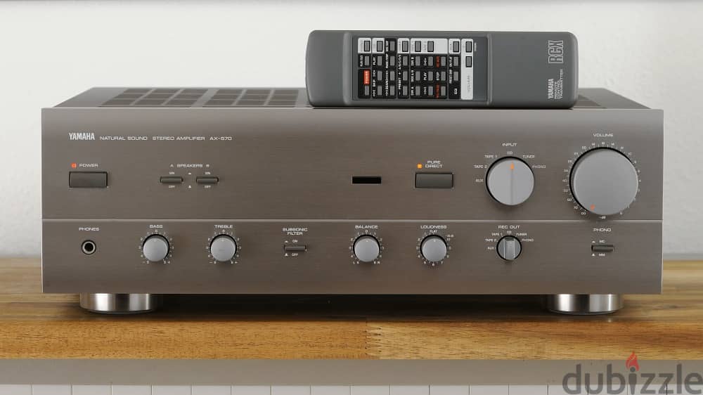 Yamaha AX-570 stereo amplifier 0