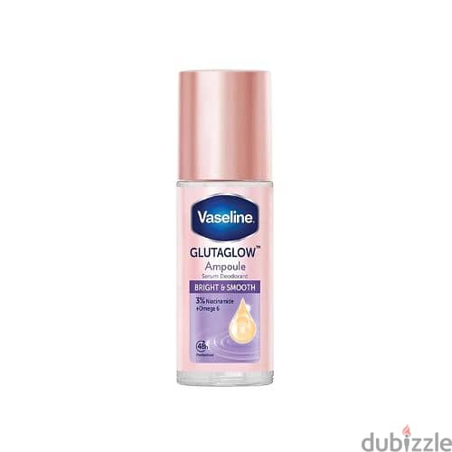 Vaseline Gluta Glow Ampoule Serum Deodorant Bright & Smooth 0