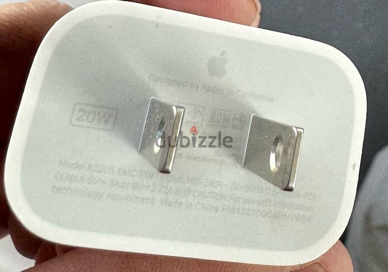 Apple 20 w adapter and type c to lightning cable 0