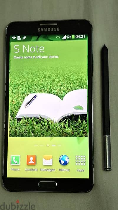 Galaxy Note3. very good condition ram 4gb,memory 32gb.