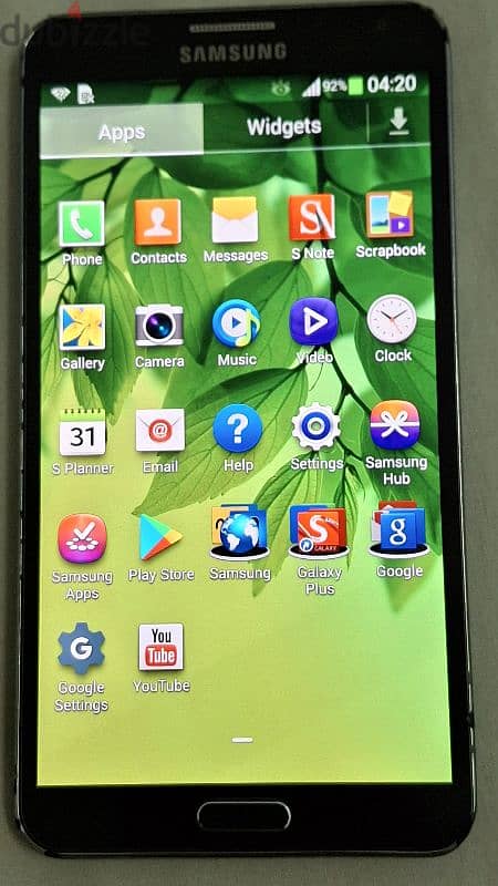 Galaxy Note3. very good condition ram 4gb,memory 32gb. 1