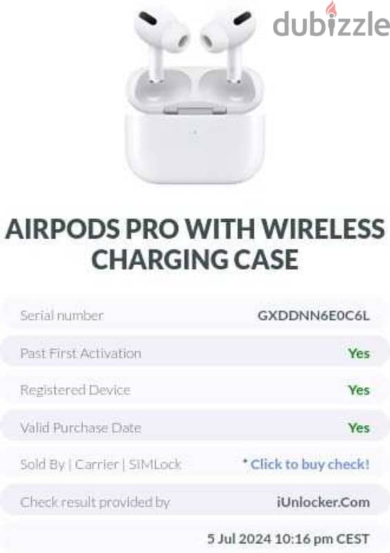 Airpod pro with wirless charging case. 2