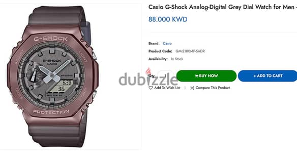 Gshock watch for sale