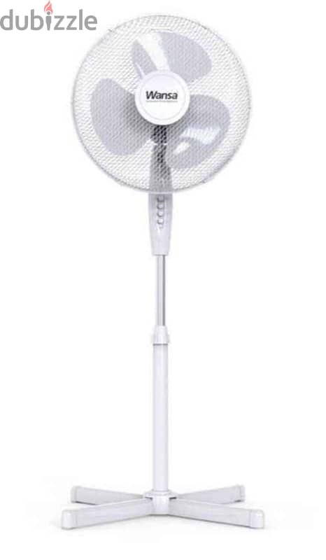 Wansa fan stand white and black color and stand fan from 6 kd new 2