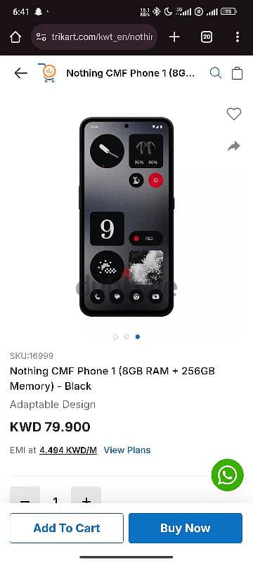 Nothing CMF Phone 1 8/128 gb Sale & Exchange