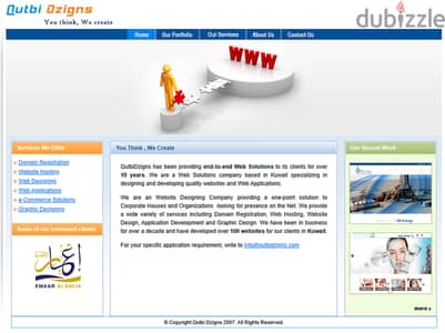 Qutbi Dzigns -Static Dynamic Website, Domain Hosting very low price