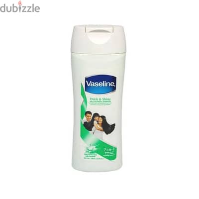 Vaseline Thick and Shiny Milk Nutrient Shampoo 2 in 1