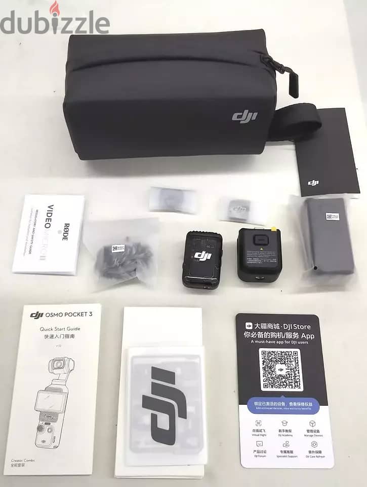 Dji Osmo Pocket3 Creator Combo Wearable Camera Action Cam 0