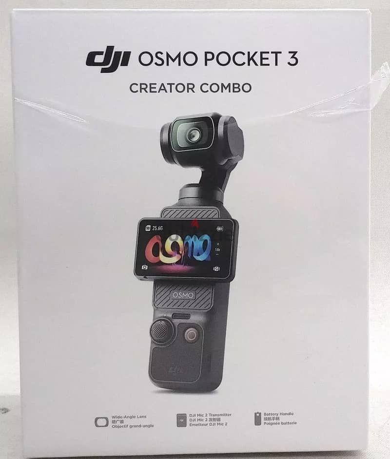 Dji Osmo Pocket3 Creator Combo Wearable Camera Action Cam 4