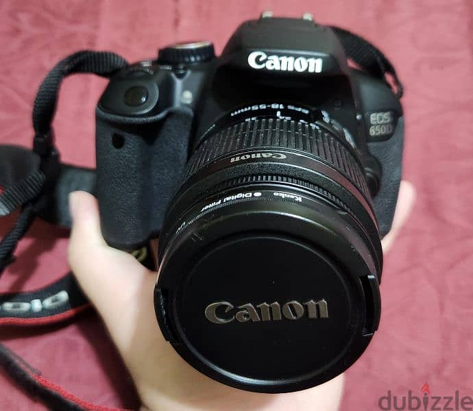 Canon EOS 650D with main lens and 50mm macro lens  كانون EOS 650D 1