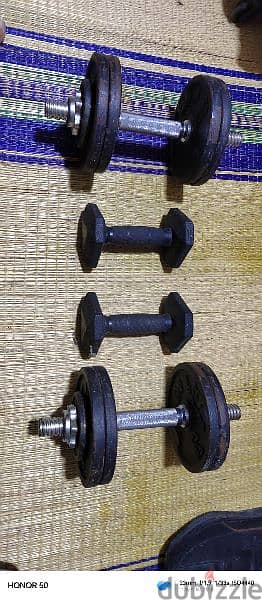 dumble iron  30kg total 0