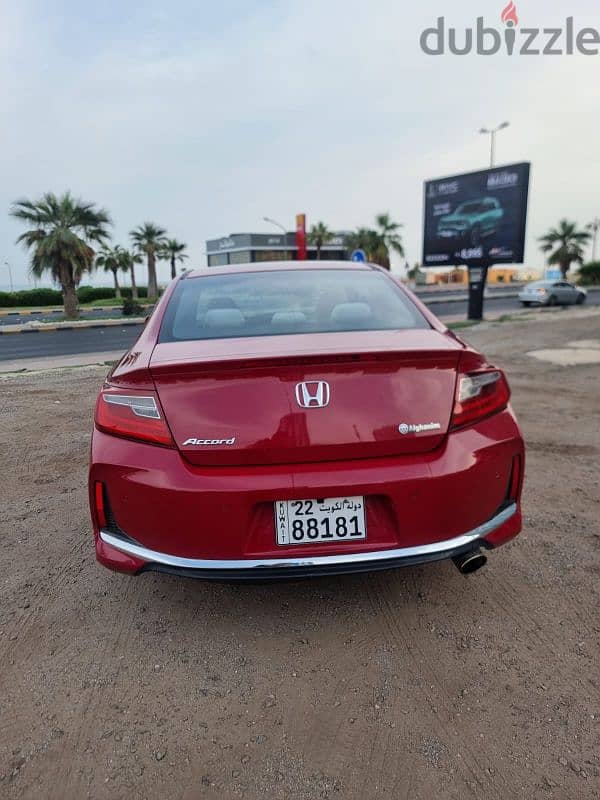 Honda Accord 2017 Coupe Full Option 7