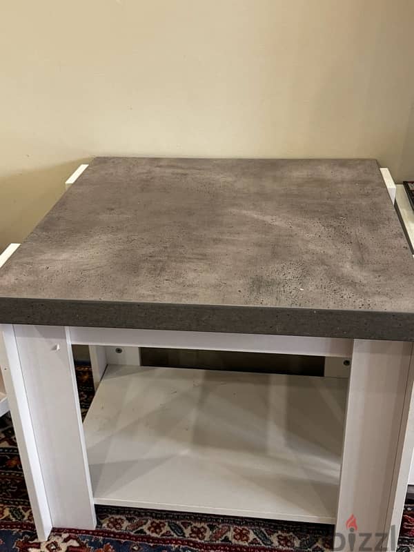 For sale 2 side tables +dining tables+buffet 4