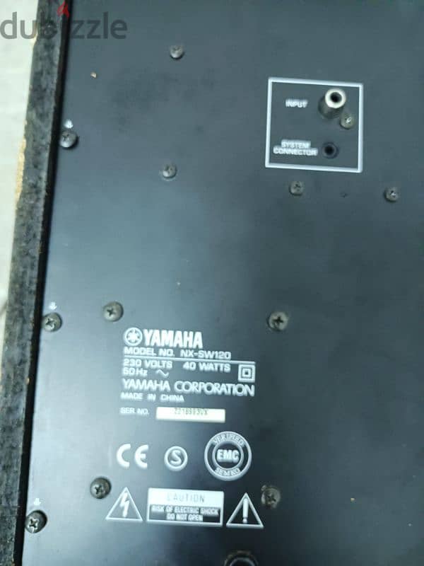 Yamaha NX-SW120 subwoofer I don't know how to use 7