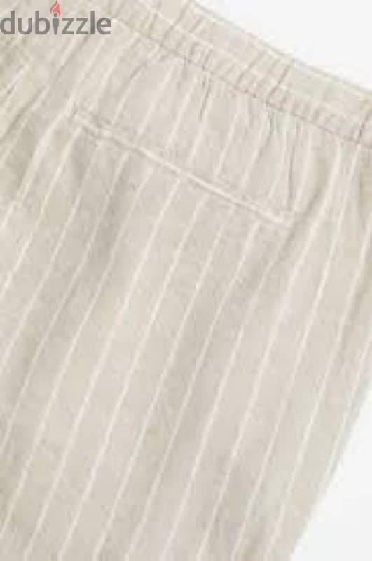 Linen Blend Pants 0