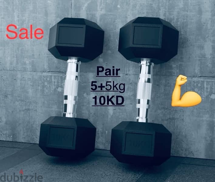 20 kg dumbbell yellow black color new 12 kd only imagine ??!! 10