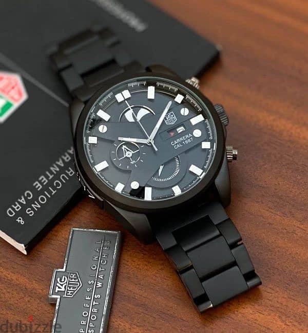 Tag Heuer Watch black Mate chronograph 0