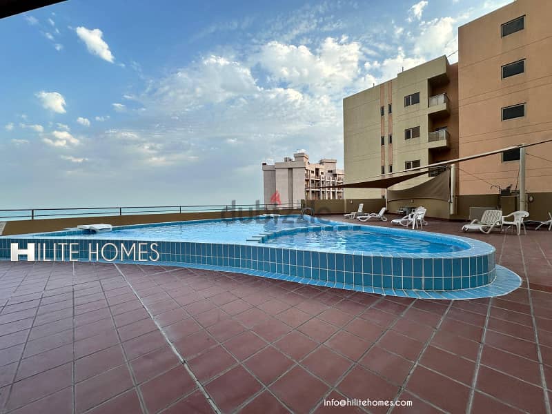 MODERN SEA VIEW 2 BEDROOM APARTMENT FOR RENT IN SALMIYA 7