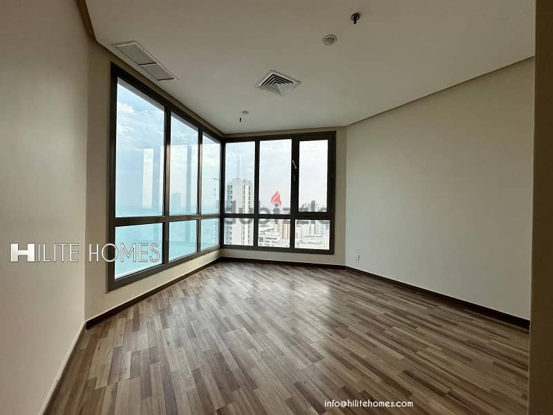 SEA VIEW THREE BEDROOM APARTMENT FOR RENT IN SALMIYA 2