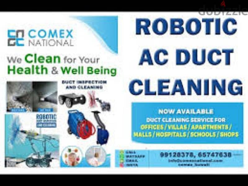 AC DUCT CLEANING ,  KITCHEN HOOD CLEANING , WATER TANK CLEANING 0