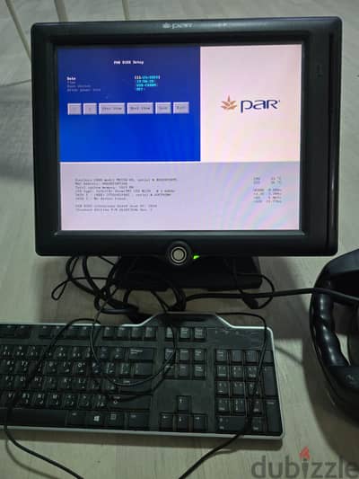 PAR Pos touch screen machine for sale