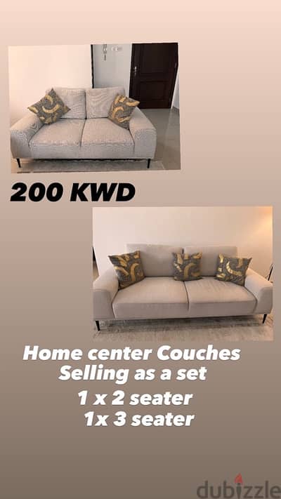 Home center sofa like new