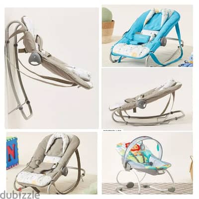 juniors brand baby chair using carseat.