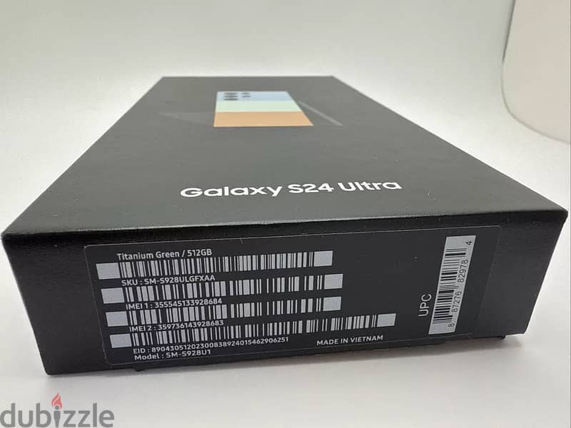 Brand new sealed Samsung Galaxy S24 Ultra- 512GB Titanium Green . 0