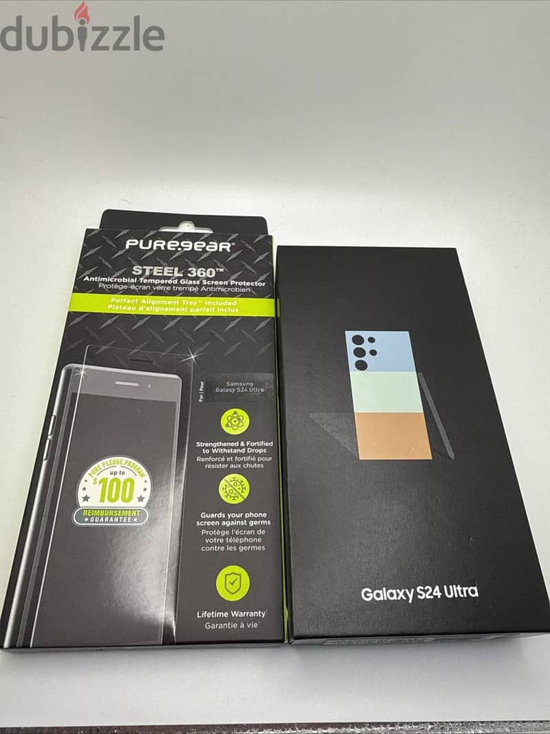 Brand new sealed Samsung Galaxy S24 Ultra- 512GB Titanium Green . 2