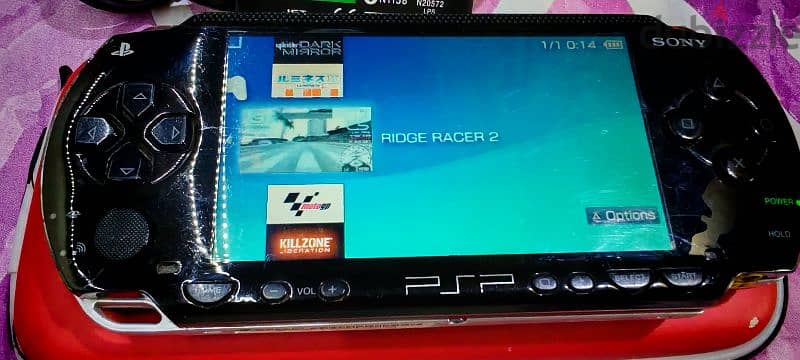 SONY PSP P1003 BLACK 4GB 8