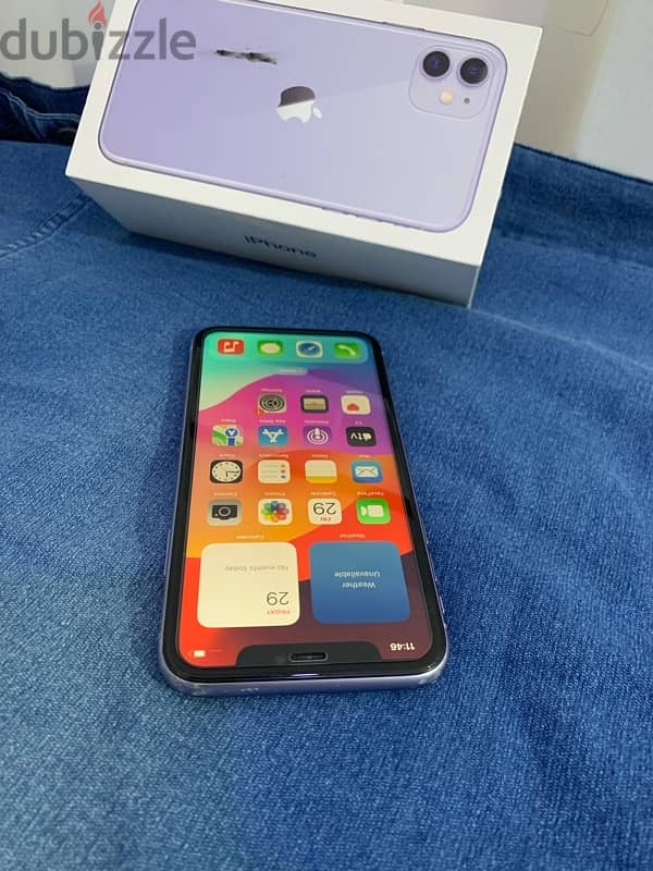 iPhone 11 . . 64gb battery 98% display change no any issues all work 13