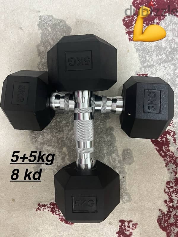 new hex dumbbell best quality best price 5