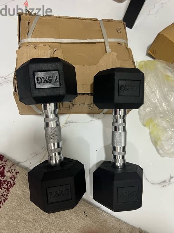 new hex dumbbell best quality best price 14