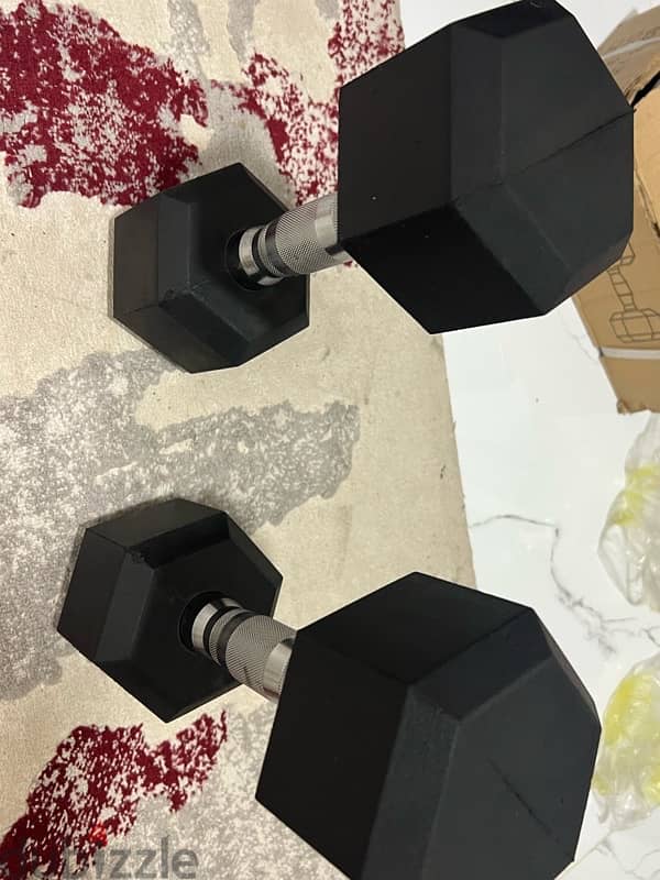 new hex dumbbell best quality best price 16